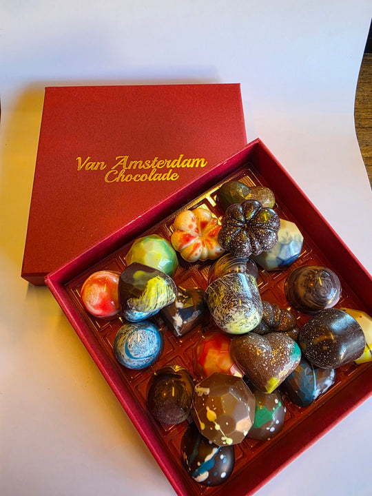 Luxe bonbons gevarieerd - doosje van 16